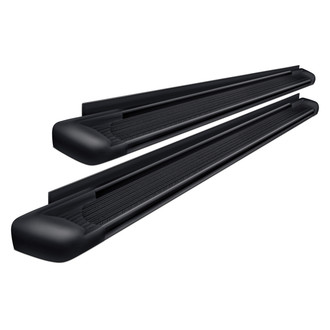 Westin® - 5.5" SG6 Black Running Boards with Black Trim