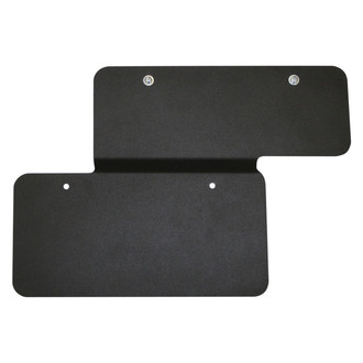 Westin® - Bull Bar Black Powder Coat License Plate Bracket