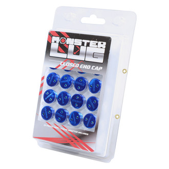 Wheel Mate® - Monster Blue Closed End Lug Nut Caps