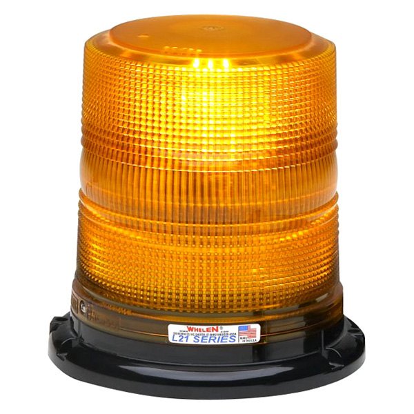 Whelen® - 6.4" L10 Series Super-LED™ Magnet Mount High Profile Amber Beacon Light