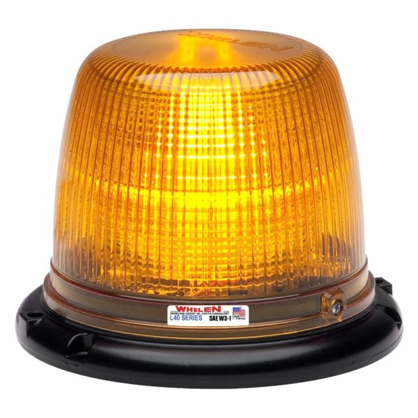 Whelen® - L41 Series Super-LED™ Magnet/Suction Cup Mount Amber LED Beacon Light