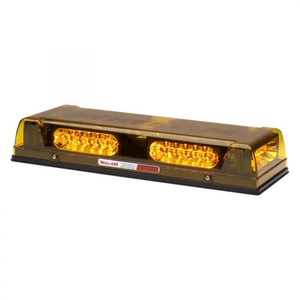 Whelen® - Responder™ LP Series Permanent Mount Linear-LED Mini Amber/White Emergency Light Bar