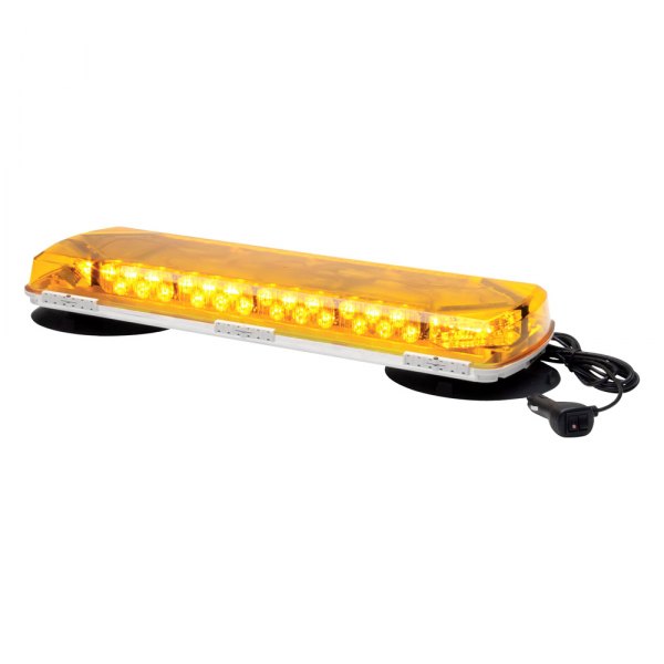 Whelen® - 23" Century™ Series Vacuum/Magnet Mount Amber Emergency LED Light Bar