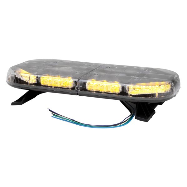 Whelen® - Mini Justice™ "JE" Competitor™ Series Super-LED™ Permanent Mount Amber Emergency LED Light Bar