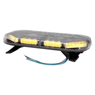 Whelen® MJEP1A - Mini Justice™ "JE" Competitor™ Series Super-LED™ Permanent Mount Amber Emergency LED Light Bar