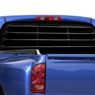 Willpak® - Classic Design Textured Surface ABS Plastic Rear Window Louver