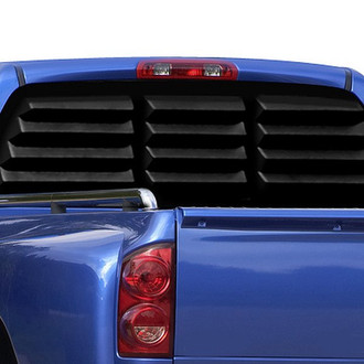 Willpak® - Classic Design Textured Surface ABS Plastic Rear Window Louver