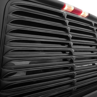 Willpak® - Low Profile Design Textured Surface ABS Plastic Rear Window Louver