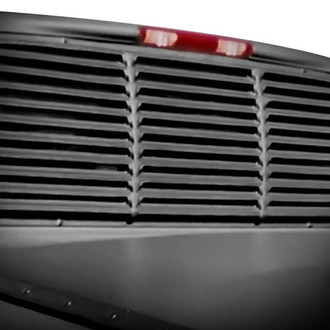 Willpak® - Low Profile Design Textured Surface ABS Plastic Rear Window Louver