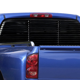 Willpak® - Low Profile Design Textured Surface ABS Plastic Rear Window Louver