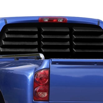 Willpak® - Classic Design Textured Surface ABS Plastic Rear Window Louver