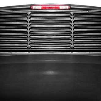 Willpak® - Low Profile Design Textured Surface ABS Plastic Rear Window Louver