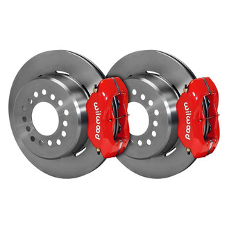 Wilwood® - Street Performance Plain Rotor Rear Brake Kit with Parking Brake Assembly
