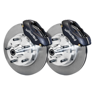 Wilwood® - Street Performance Plain Rotor Forged Dynalite Caliper Front Brake Kit