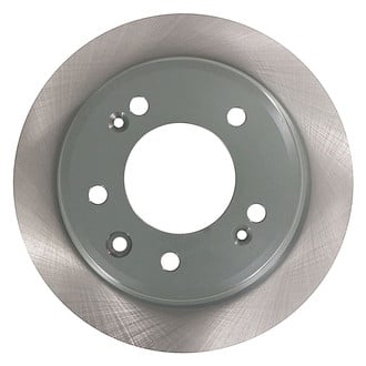 Winhere Brake Parts® - WinStop™ Plain Solid Rear Brake Rotor