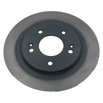 Winhere Brake Parts® - WinStop™ Plain Solid Rear Brake Rotor
