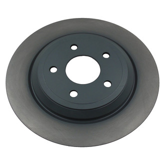 Winhere Brake Parts® - WinStop™ Plain Solid Rear Brake Rotor