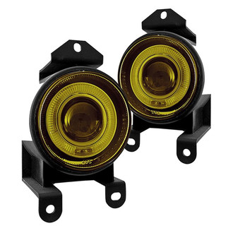 Winjet® - Yellow Halo Projector Fog Lights