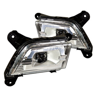 Winjet® - Driver and Passenger Side Factory Style LED Fog Lights