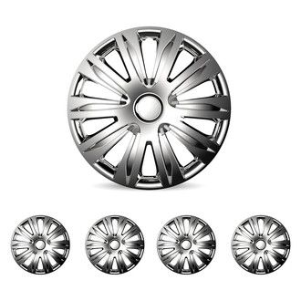 Winjet® - 17" 10-Spokes 5083 Style Chrome Hubcaps Wheel Covers