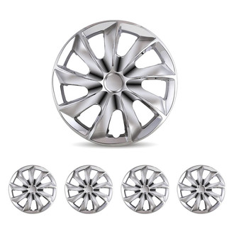 Winjet® - 16" 9-Spokes 5084 Style Chrome Hubcaps Wheel Covers