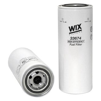 WIX® 33674 - Spin-On Fuel Filter - TRUCKiD.com