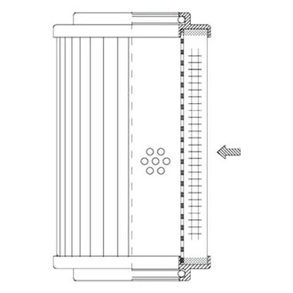 WIX® - Industrial Hydraulics™ Cartridge Hydraulic Metal Canister Filter