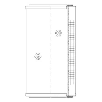 WIX® - Industrial Hydraulics™ Cartridge Hydraulic Metal Free Filter
