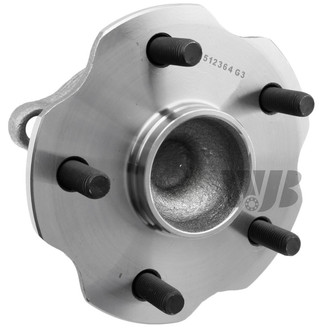 WJB® - Rear Driver or Passenger Side Wheel Bearing and Hub Assembly
