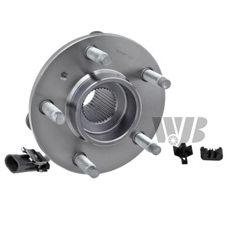 WJB® - Front Driver or Passenger Side Wheel Bearing and Hub Assembly
