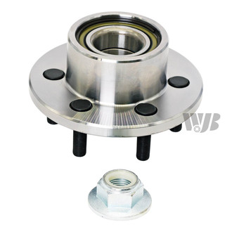 WJB® - Front Driver or Passenger Side Wheel Bearing and Hub Assembly