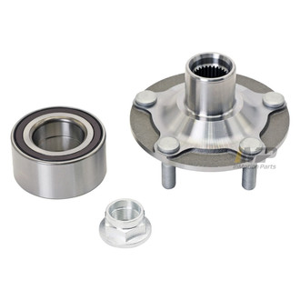 WJB® - Front Driver or Passenger Side Wheel Bearing and Hub Assembly