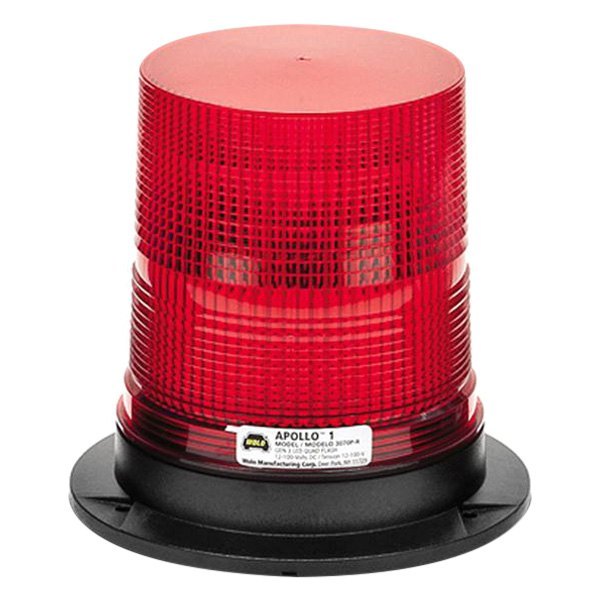 Wolo® - 6.75" Apollo 1™ Red LED Beacon Light