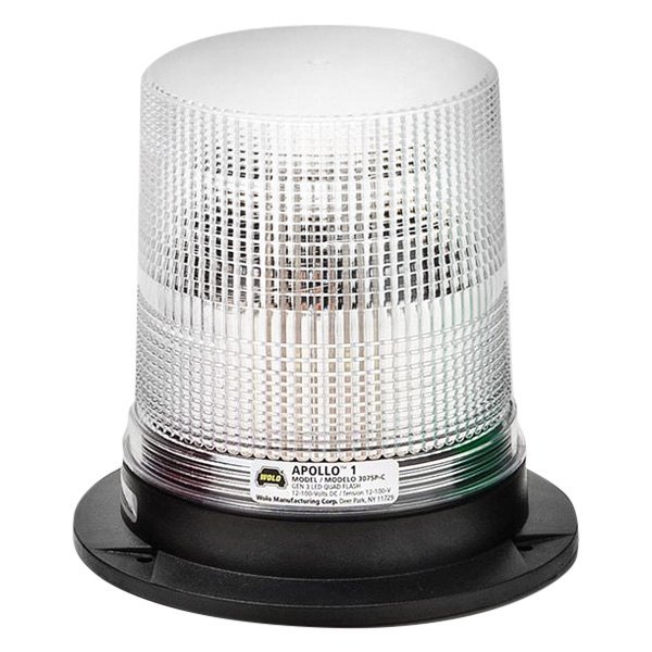 Wolo® - 6.75" Apollo 1™ White LED Beacon Light