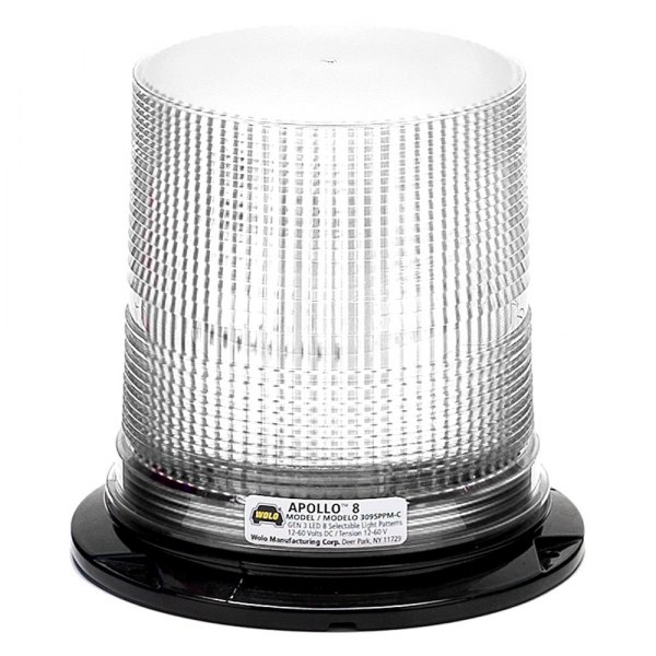 Wolo® - 6.75" Apollo 8™ White LED Beacon Light