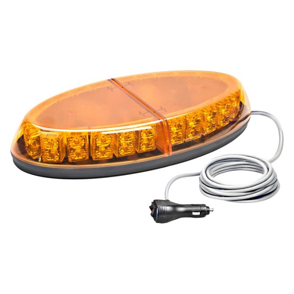 Wolo® - 5" 3-LED Beyond™ GEN 3 Magnet Mount Mini Low Profile Amber Emergency Light Bar