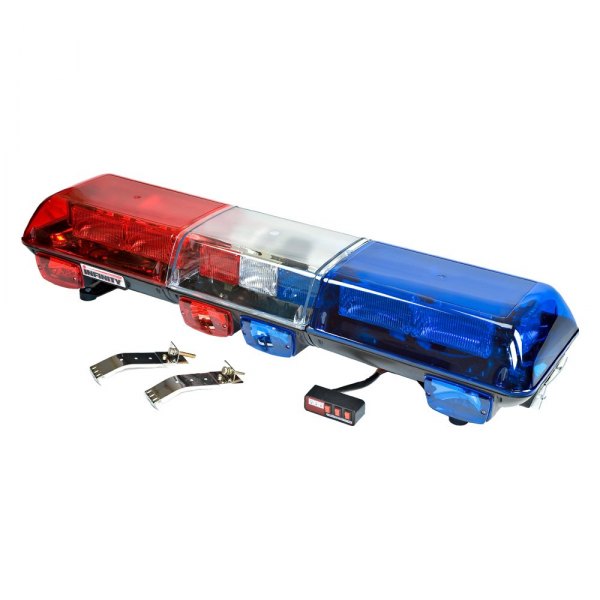 Wolo® - Infinity 2™ Bolt-On Mount Blue/Red Emergency LED Light Bar
