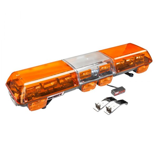 Wolo® - Infinity 3™ Bolt-On Mount Amber Emergency LED Light Bar