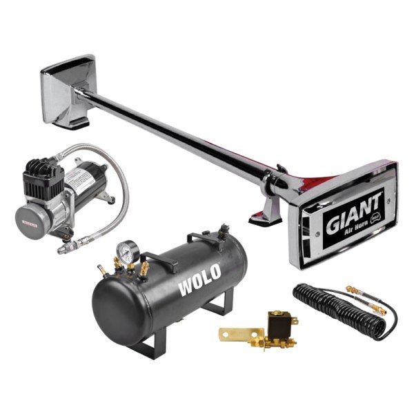 Wolo® - Giant™ Pro High Tone Truck Train Horn Kit