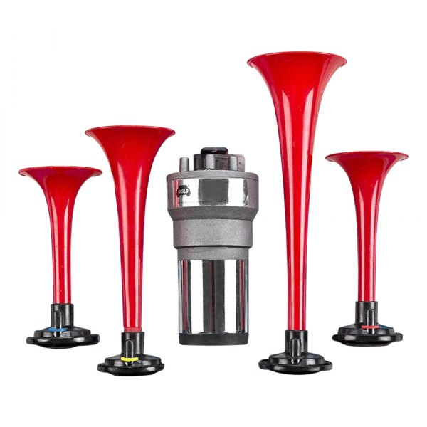 Wolo® - 4 Trumpet Red Tequila Musical Air Horn