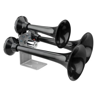 Wolo® 847 - Siberian Express™ 3 Trumpet Black Train Air Horn