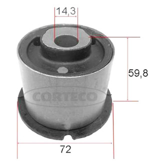 Corteco® - Front Inner Lower Rearward Control Arm Bushing