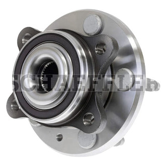 FAG® - Rear Driver or Passenger Side Wheel Bearing and Hub Assembly
