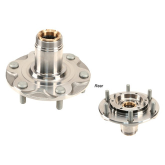 Genuine® - Front Driver or Passenger Side Wheel Bearing and Hub Assembly