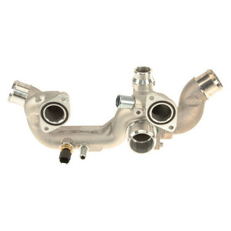 Genuine® - Molded Engine Coolant Thermostat and Water Outlet Assembly