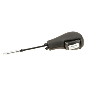 Genuine® - Automatic Charcoal Leather Shift Knob