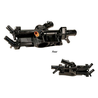 Genuine® - Molded Engine Coolant Thermostat and Water Outlet Assembly