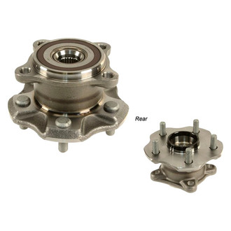NSK® - Rear Driver or Passenger Side Wheel Bearing and Hub Assembly