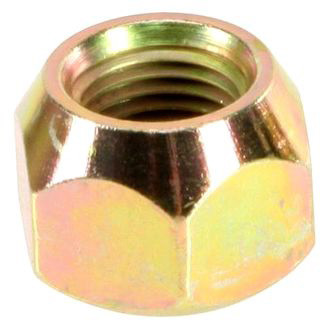 Professional Parts Sweden® - Yellow Chrome Cone Seat Acorn Open End Lug Nut