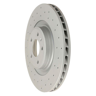 Zimmermann® - Standard Drilled Vented Front Brake Rotor